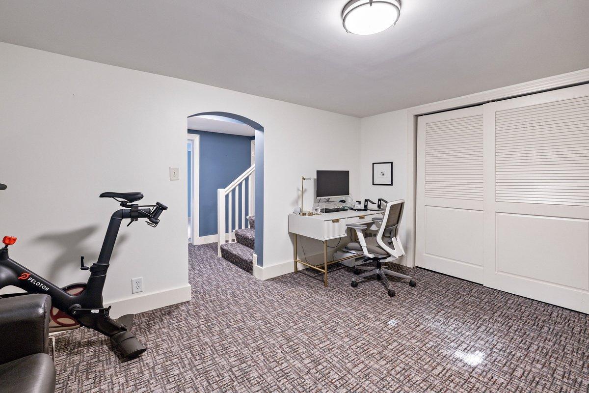 Lower level family room