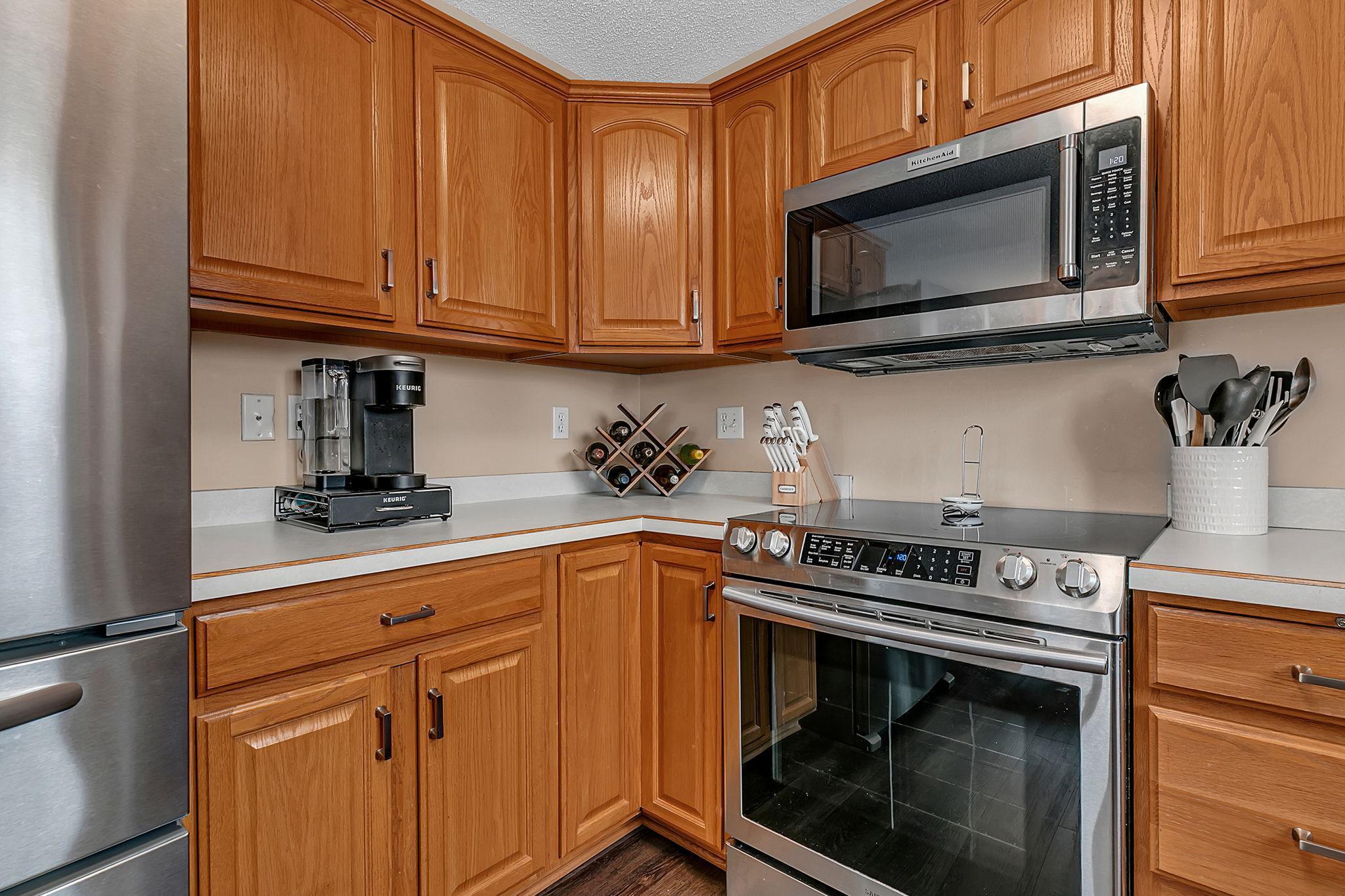 Stainless steel appliances