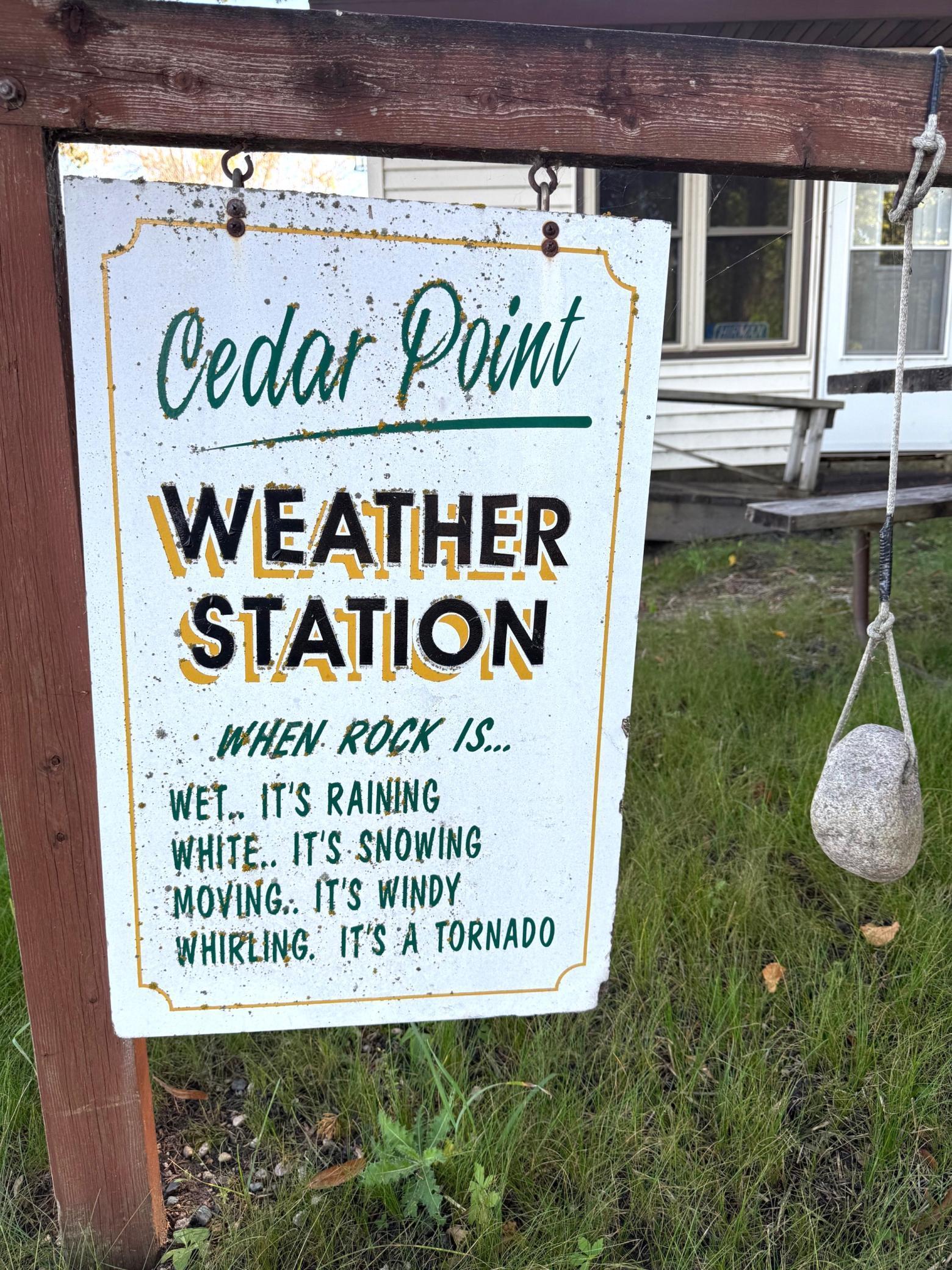 Cedar Point "Weather Station"
