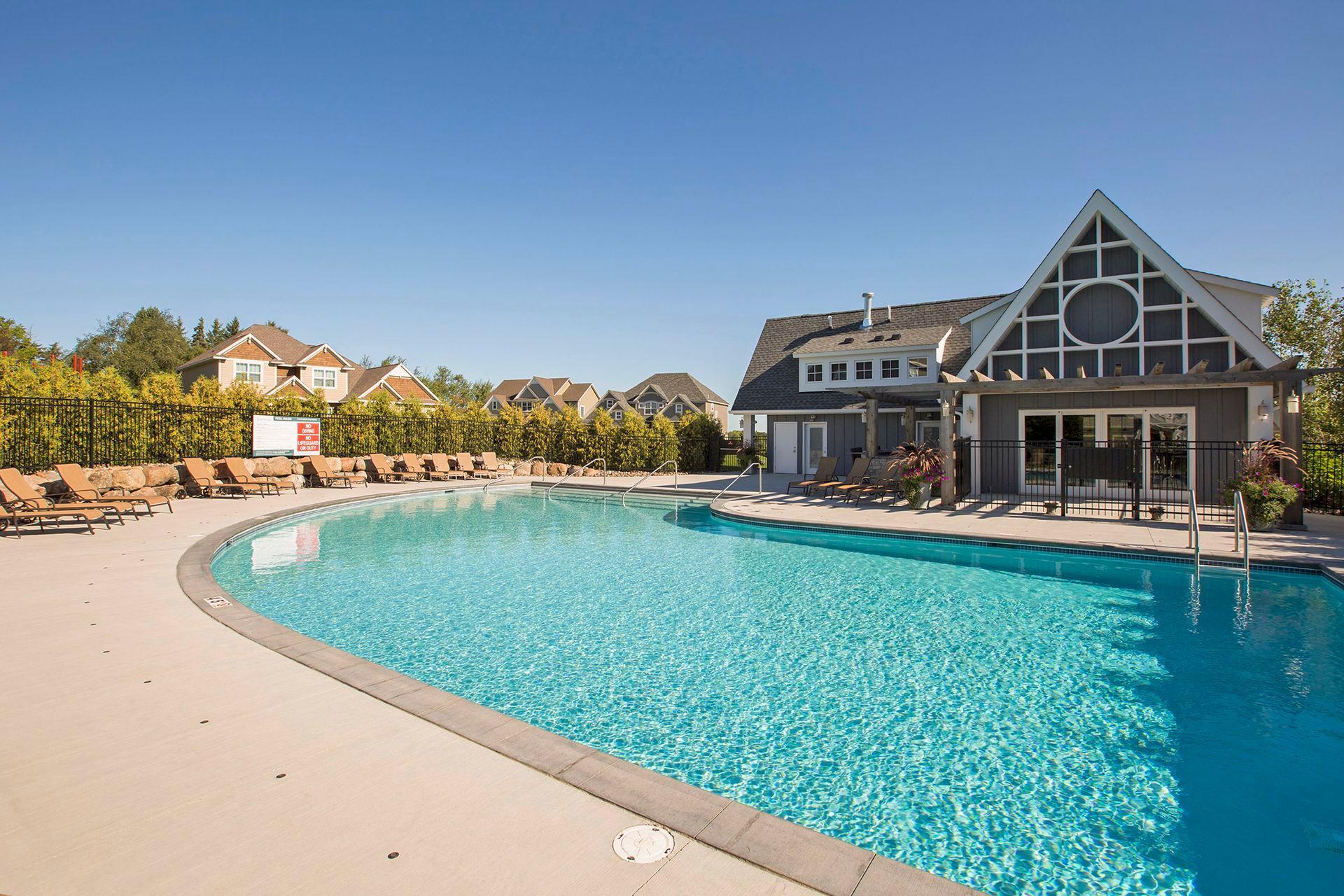 Association pool and Club House!