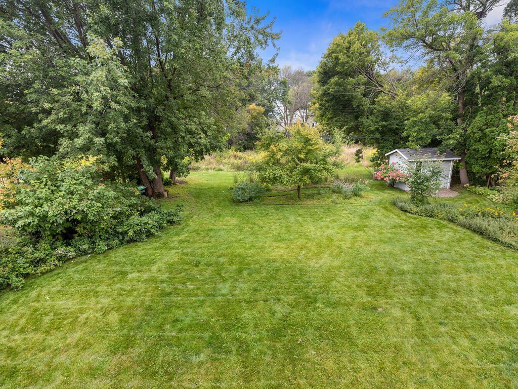 A simply beautiful private backyard.