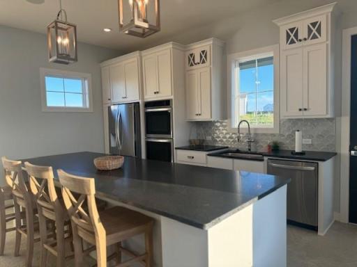 Riverwalk is where dreams are made! Fall in love with the community pool, clubhouse, miles of walking trails, parks, & the Mississippi river just down the street with Cloquet Overlook Park. It's a beautiful blend of city & nature! Slice of Paradise!