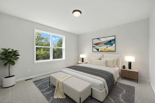 Fabulous show stopping floorplan, Sod, landscaping included. Community pool, clubhouse, miles of walking trails, parks, & Mississippi River down the street! This is a rare gem! Fall in love & call it HOME!!10+