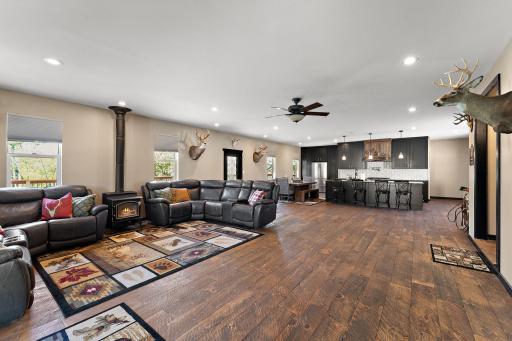 Secondary updated space for gatherings and entertaining!