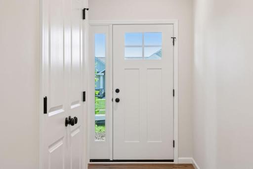 Photo is of a completed Carlton home with same selections and exterior. Some interior items may differ.
