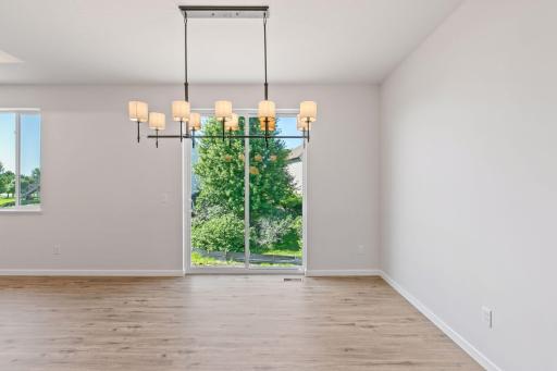 Photo is of a completed Carlton home with same selections and exterior. Some interior items may differ.