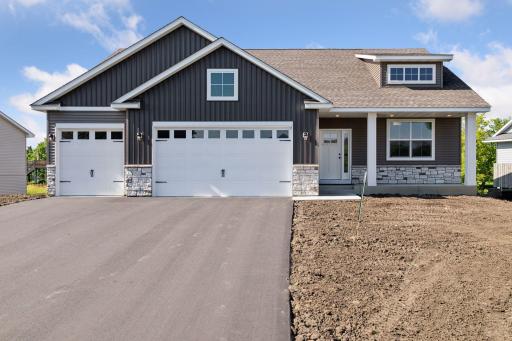 Photo is of a completed Carlton home with same selections and exterior. Some interior items may differ.
