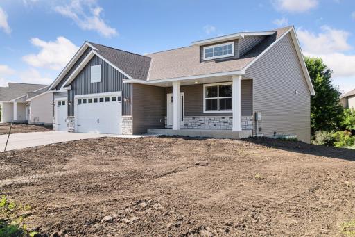 Photo is of a completed Carlton home with same selections and exterior. Some interior items may differ.