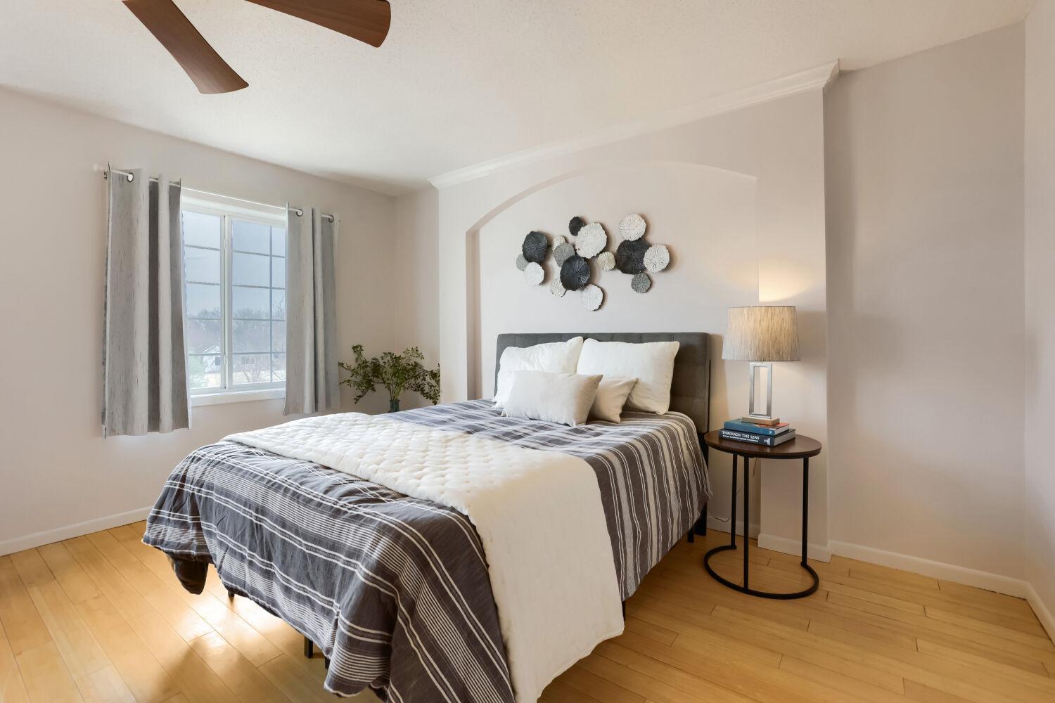 Main bedroom with character