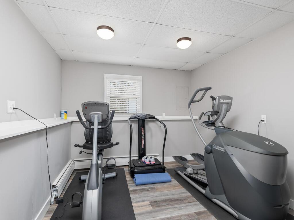 Flex room- Currently exercise room