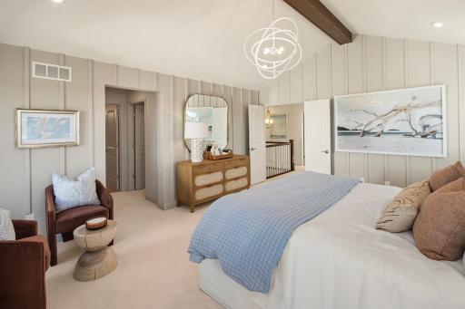 Kick back in this spacious owner's suite, with a direct path to the closet that makes getting ready a breeze *photo of model home (design options may vary)