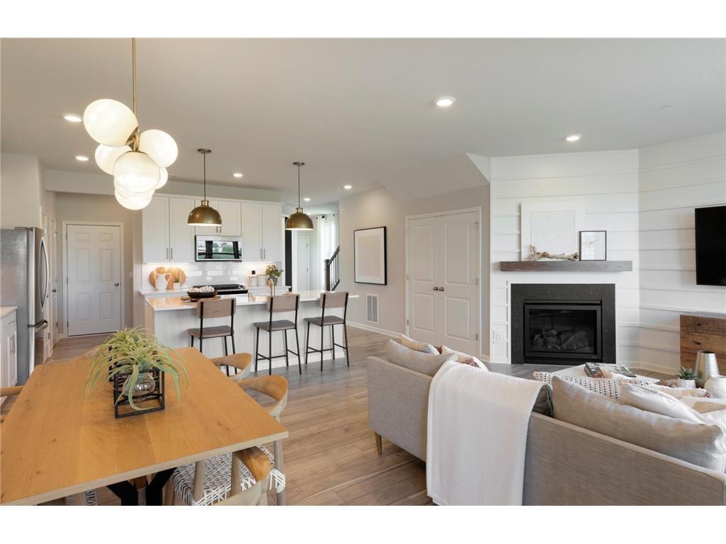 Very open floorplan, perfect for entertaining