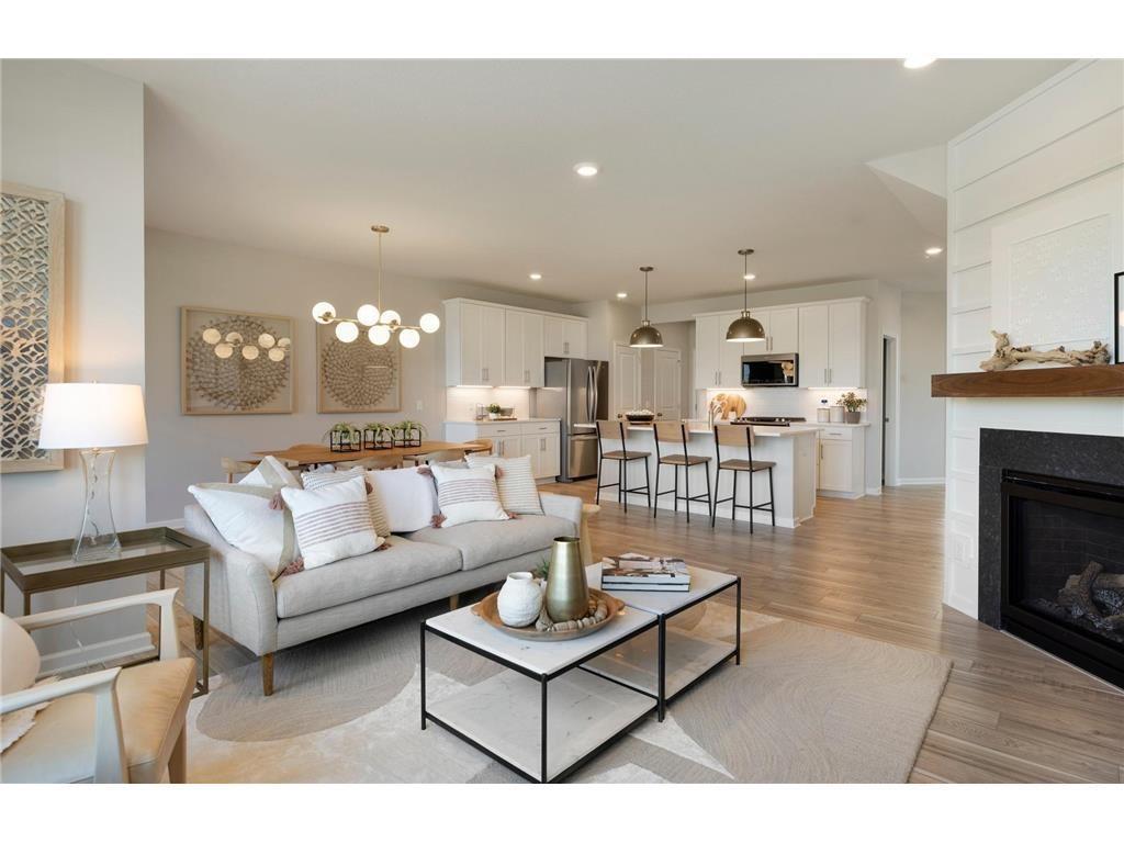 Open concept floorplan