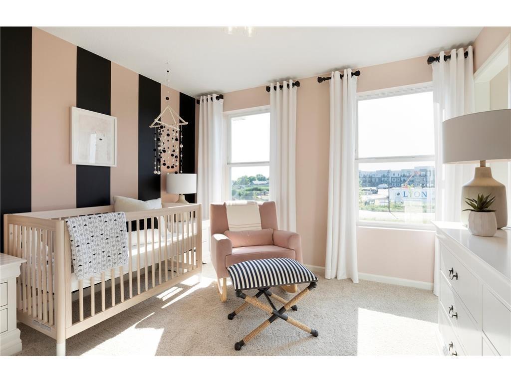 Secondary bedrooms are nicely sized