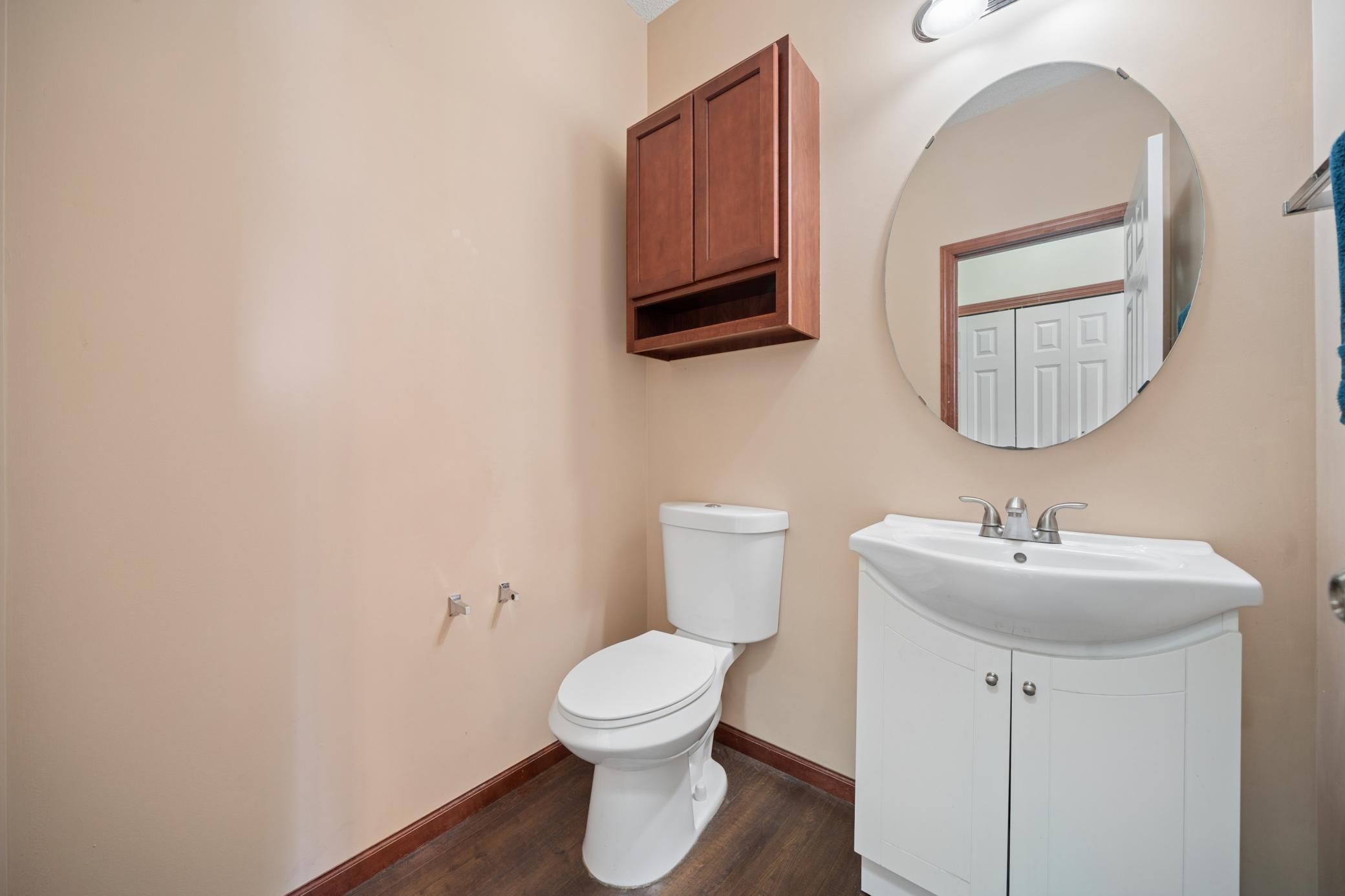 Main floor powder room