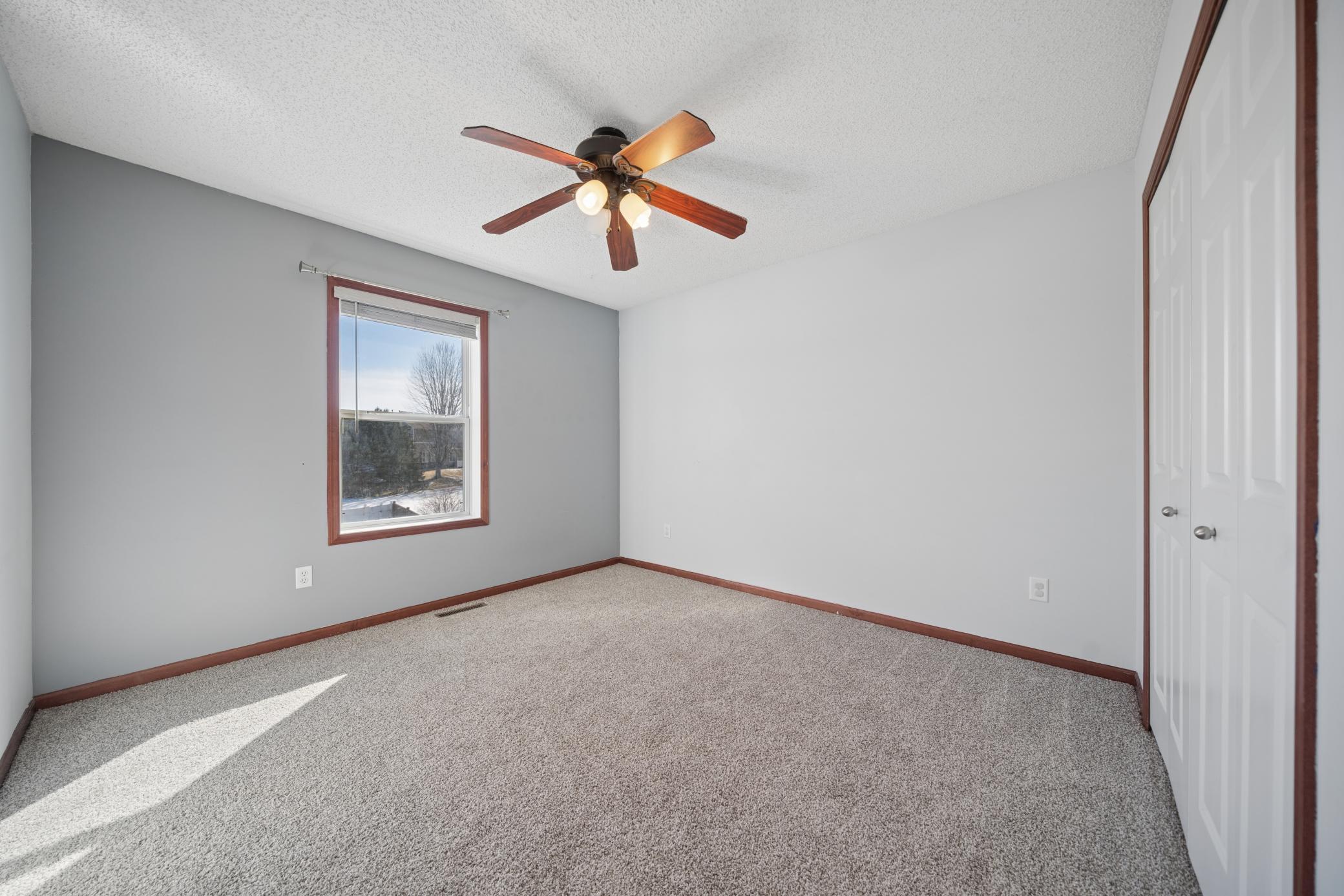 2nd of the 4 bedrooms on the upstairs level