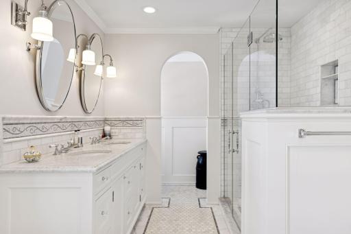 Clean, modern finishes create a calming retreat.