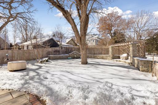 A peaceful outdoor retreat in the heart of the city.