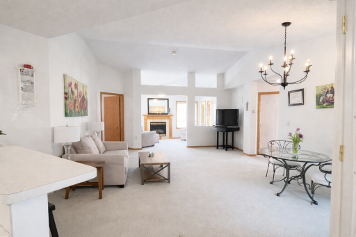 Wonderful, open floor plan with vaulted ceilings