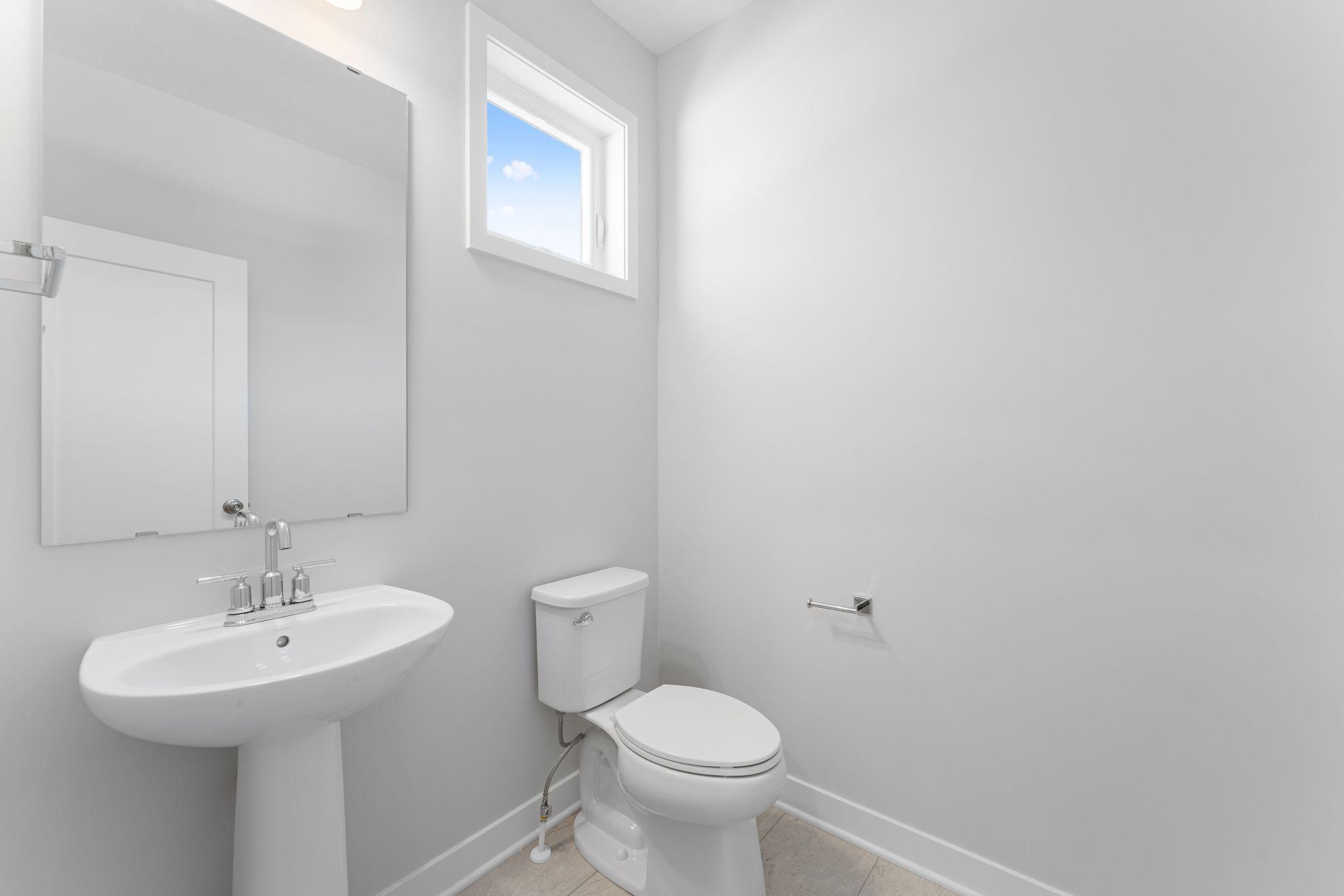 Half Bathroom - Main Level