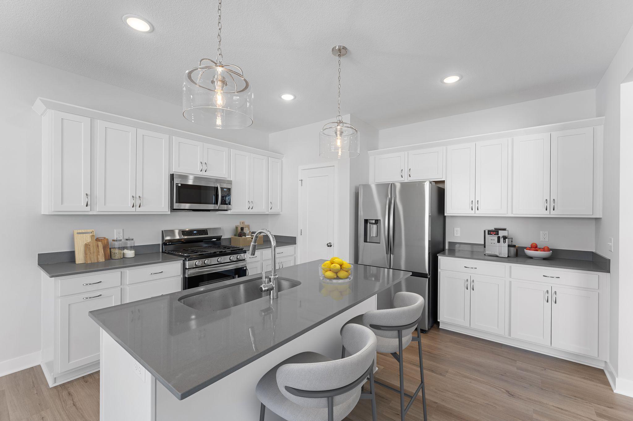 Kitchen (Virtually Staged)