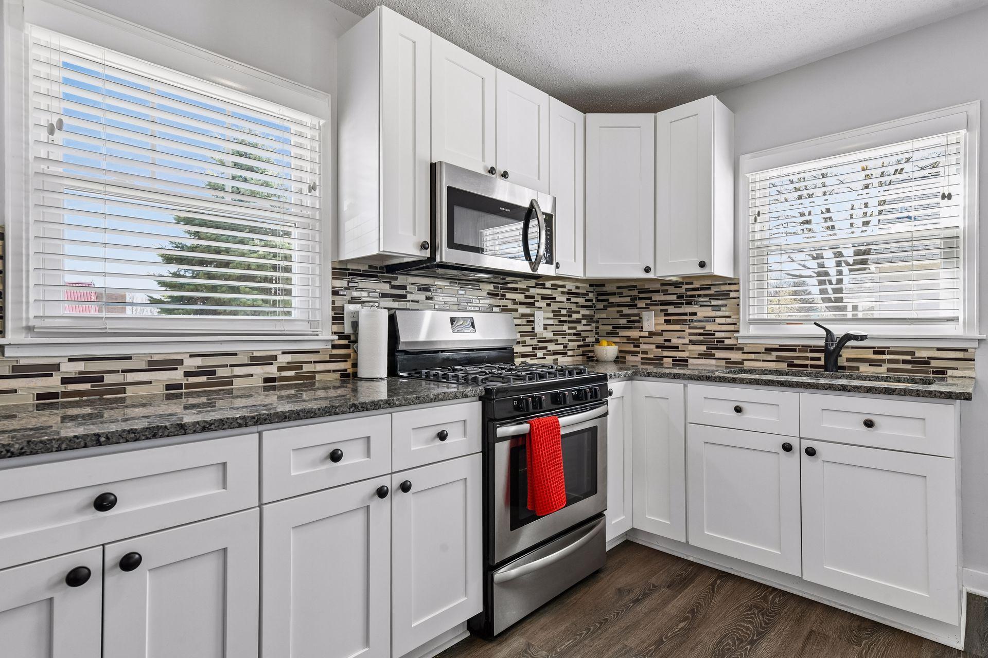 Stainless steel appliances