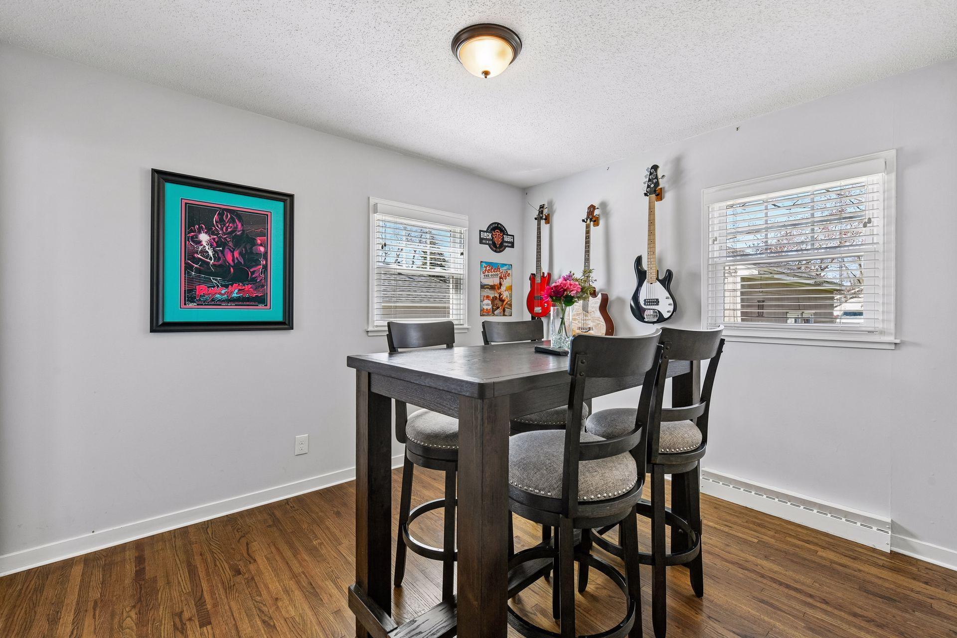 Views of the expansive backyard