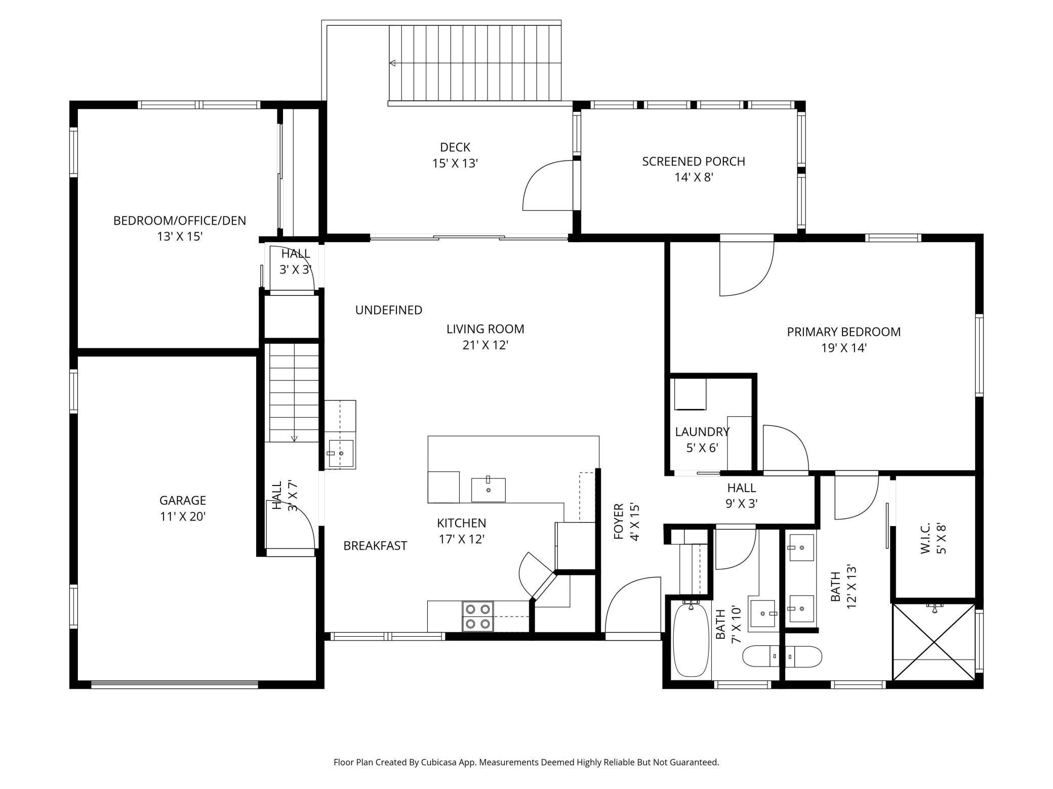 Main Floor Floor Plan