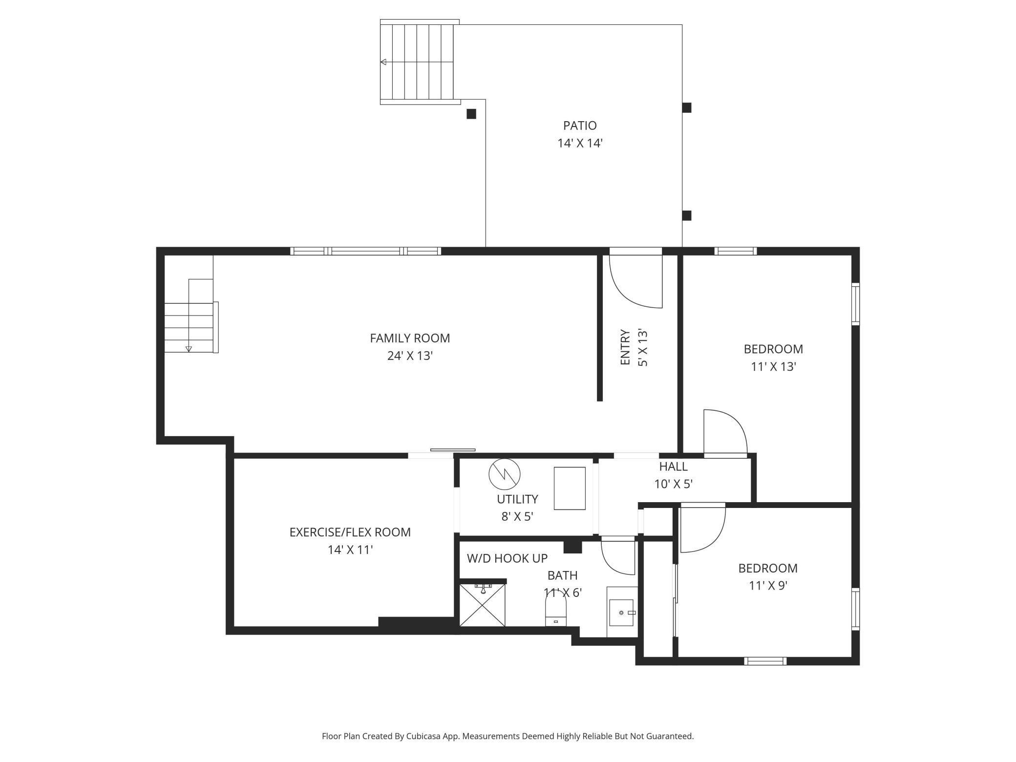 Lower Level Floor Plan