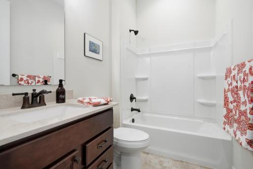 Full Bath w/Tile Floors (Never Used!)