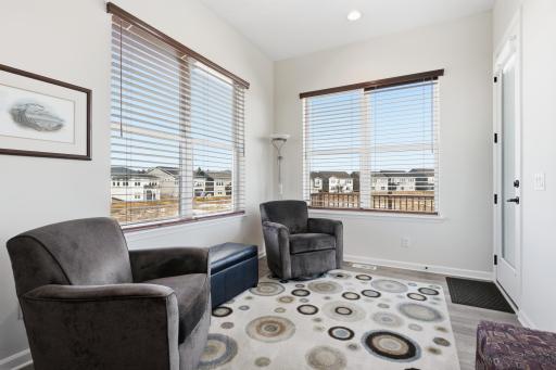 12'6" x 10 Sunroom w/Door to Deck