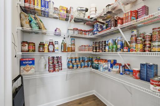 Walk-In Pantry, Great Storage!