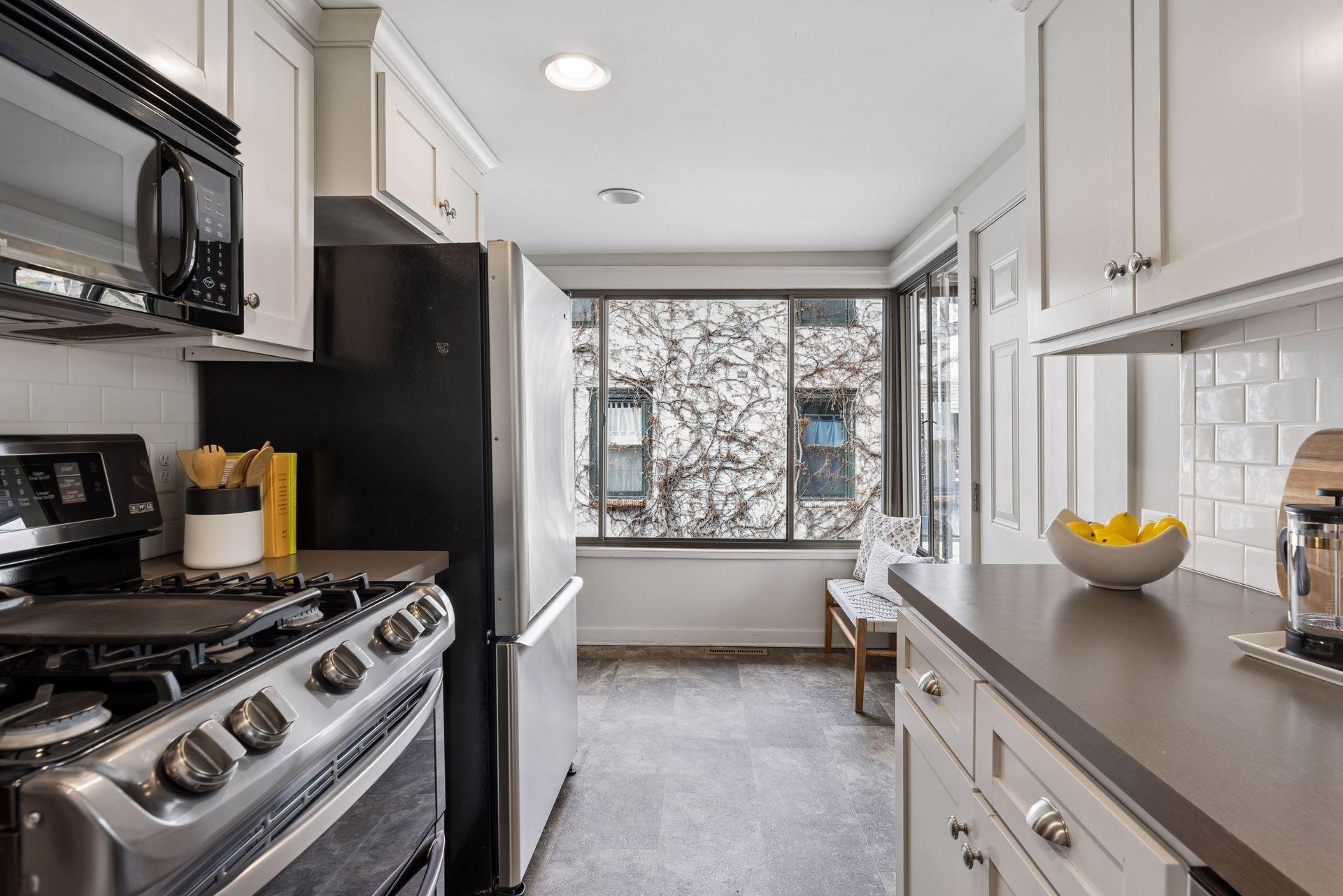 Open to the back porch