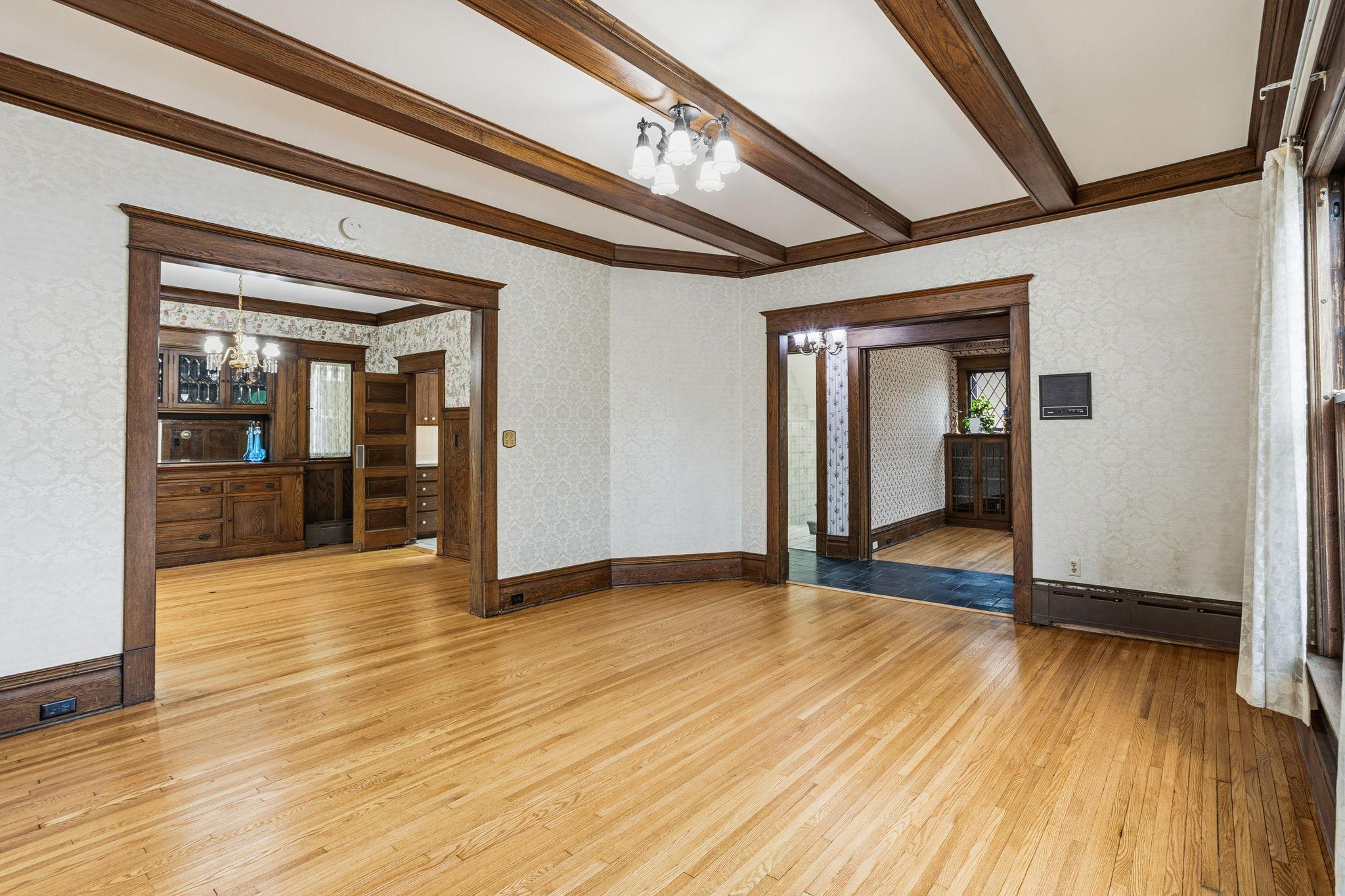 Floors on the main level very recently refinished.