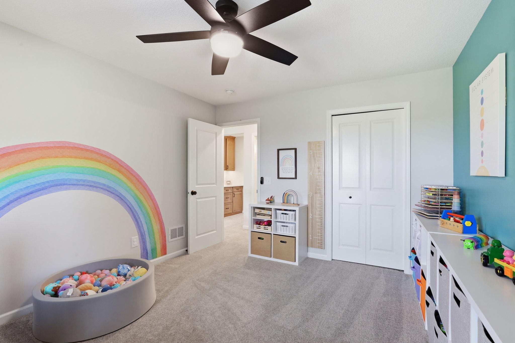Highest tier non-absorb carpet and pad throughout the lower level. Extra cozy and great for kids and pets.
