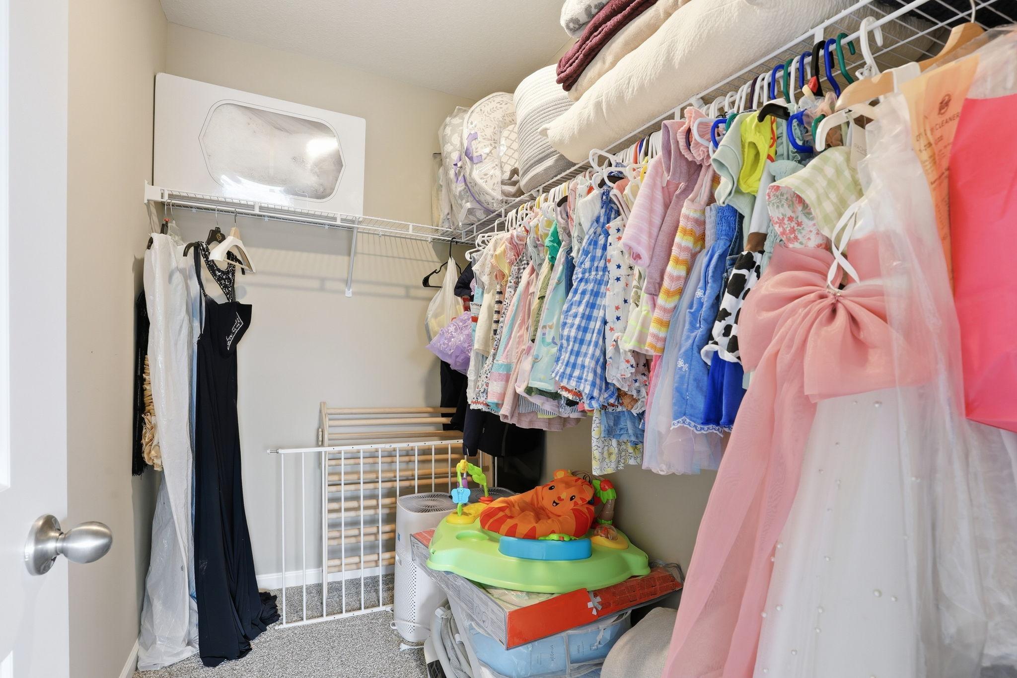 All bedrooms feature well-sized closets, providing ample storage