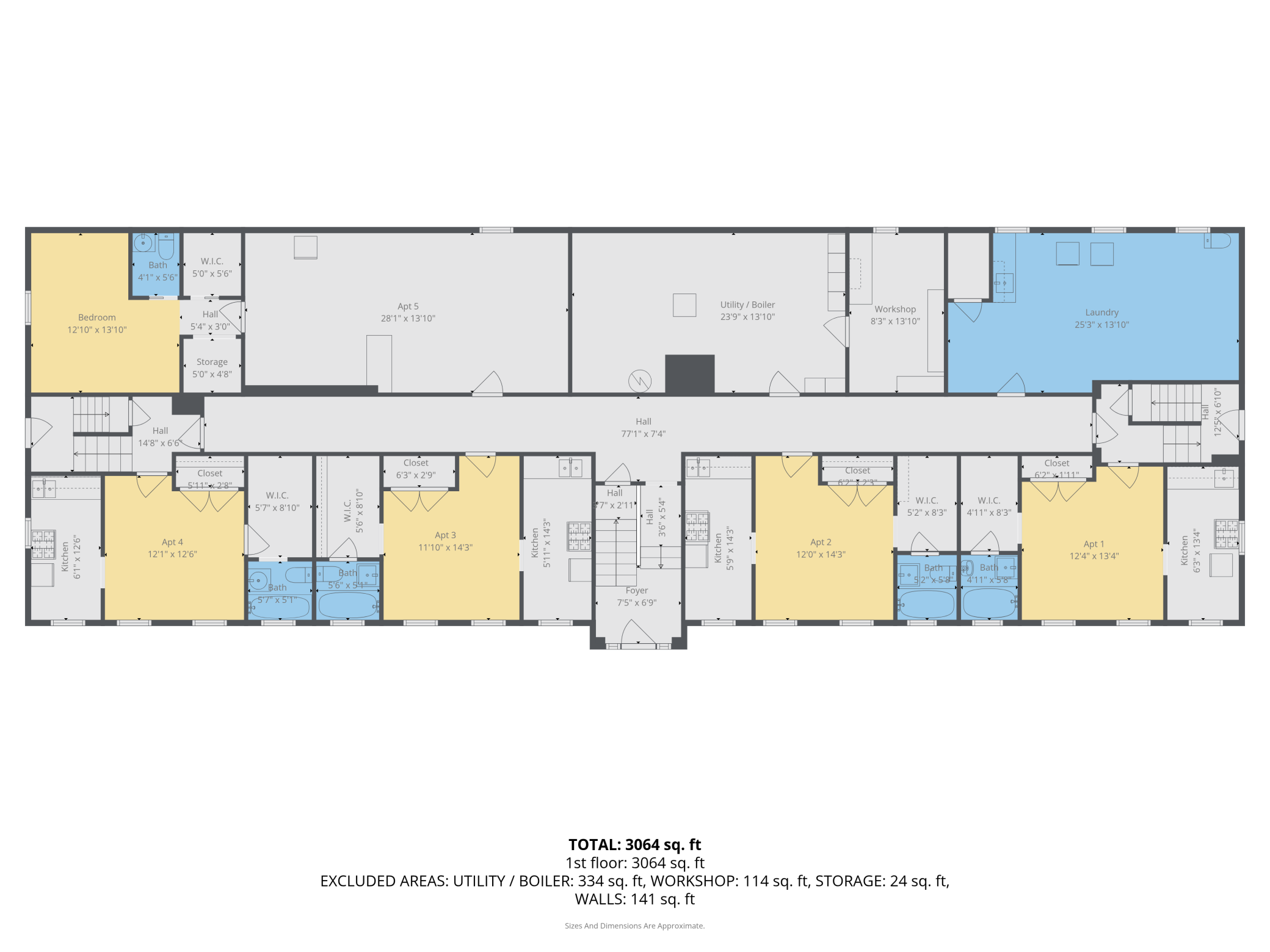 Lower Level Floor Plan