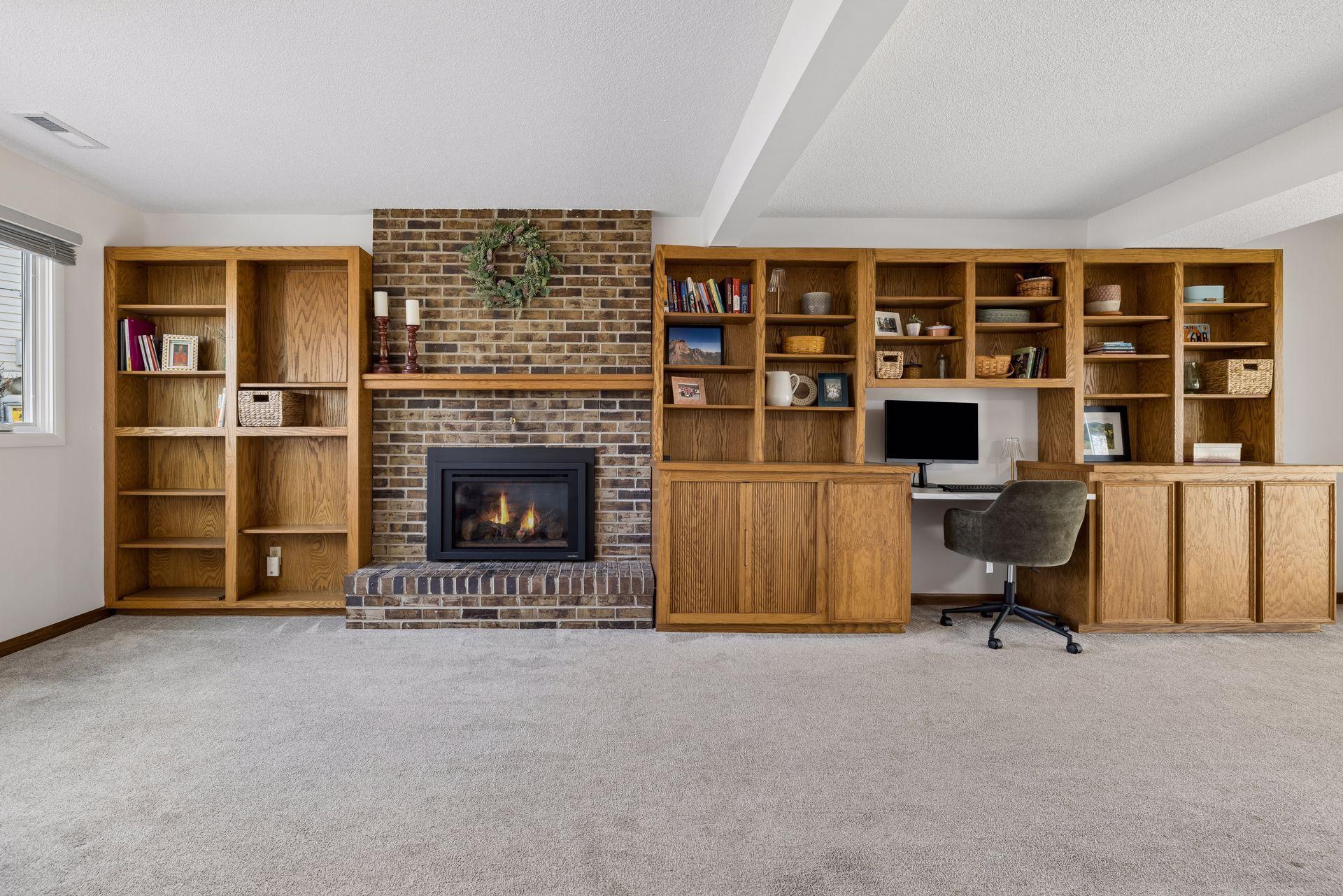 Add a couch and chairs or keep it more open and use it for yoga