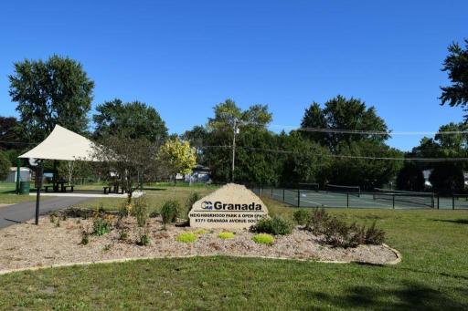 Granada Park is a quaint, 2-acre park, nestled in a neighborhood setting with a picnic shelter, a playground, open play field, and three pickleball courts.
