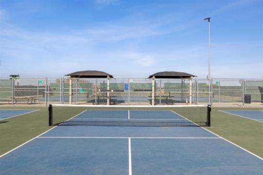 Glacial Valley Park is Cottage Grove's newest community park that features 6 brand new, outdoor, fenced in pickleball courts!