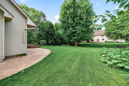 Beautiful Perennial Gardens: Established landscaping with space for seasonal blooms.