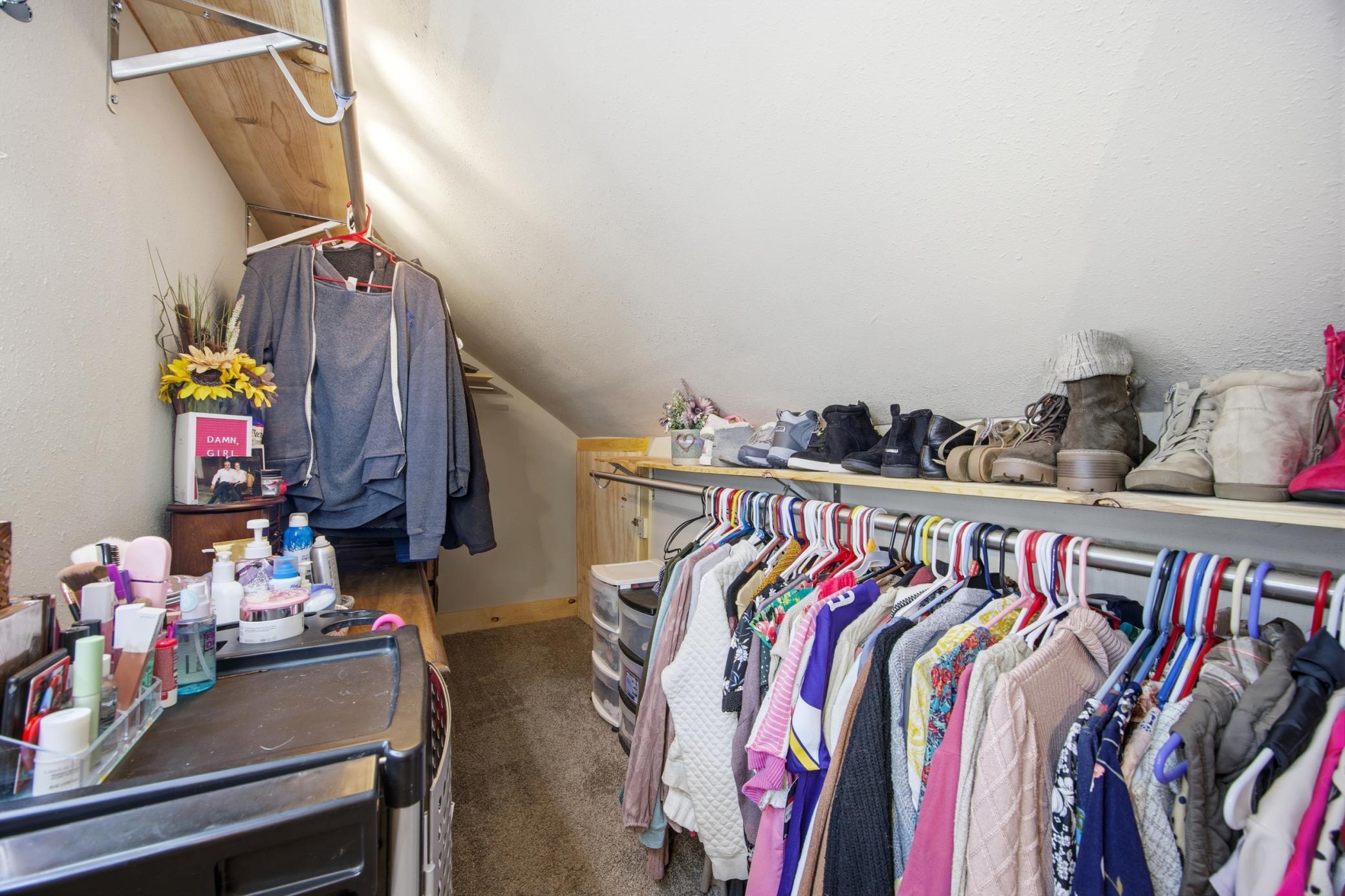 Walk-In Closet for Primary Bedroom