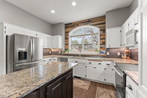 A Whirlpool French-door refrigerator with pull-out freezer adds even more convenience.