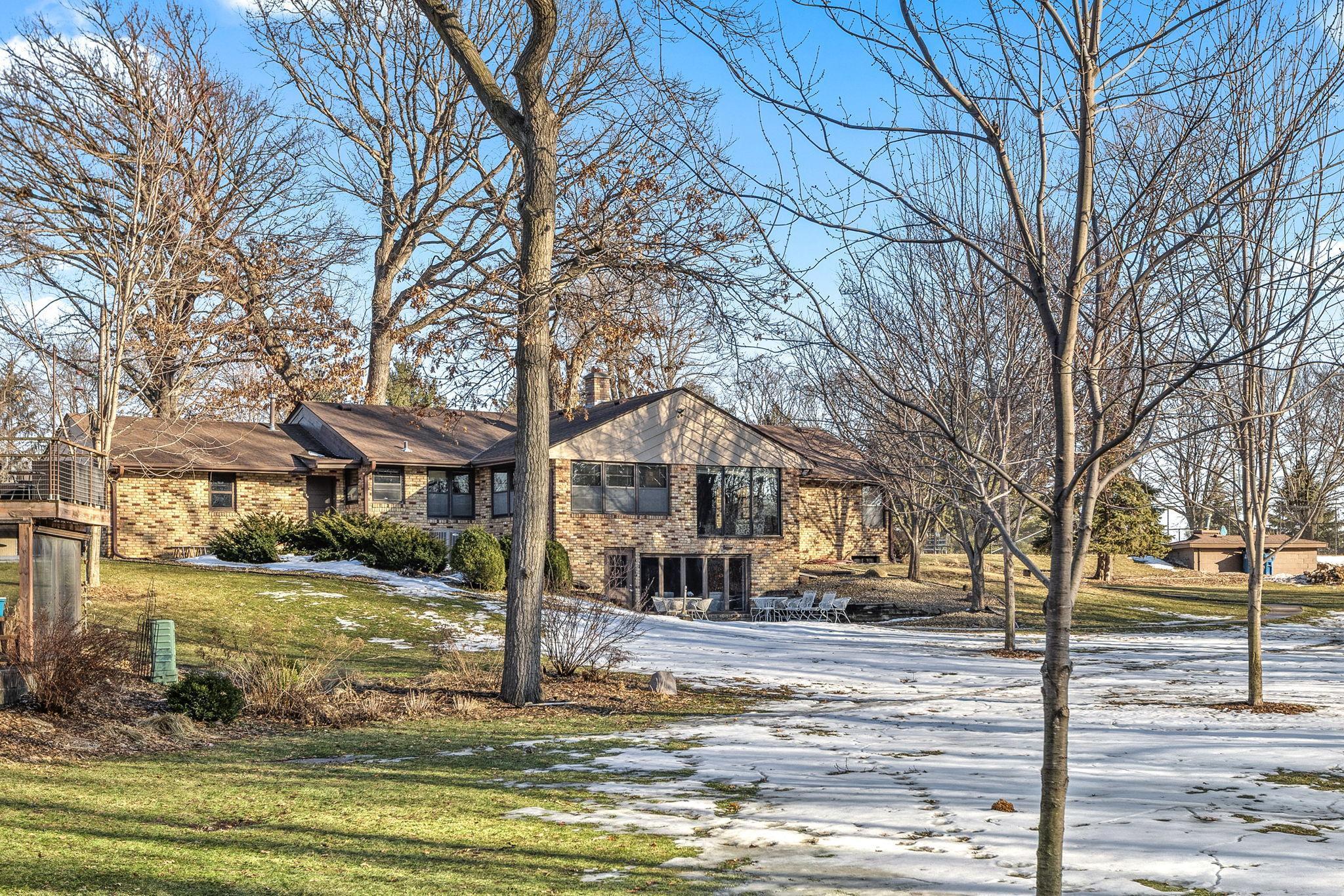 back side of clubhouse