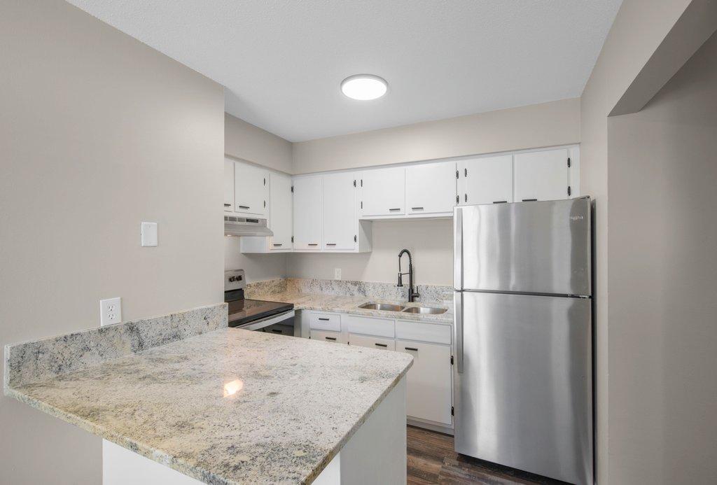 Second unit up, 2 bedroom