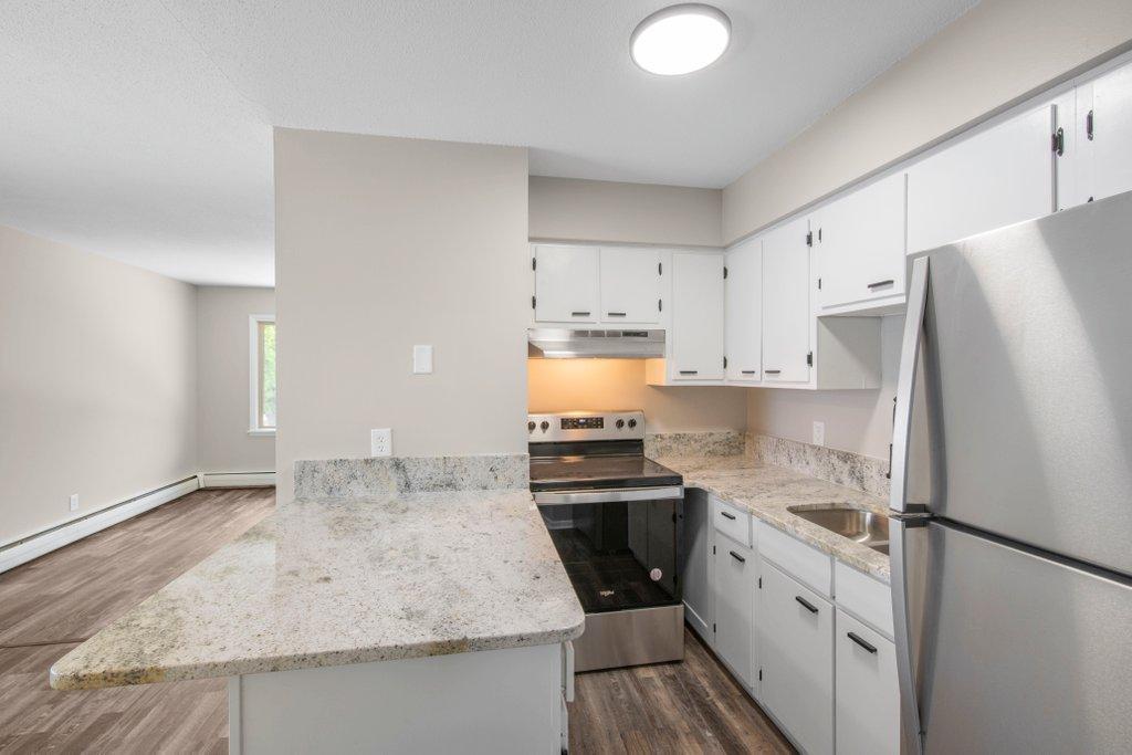 Second unit up, 2 bedroom