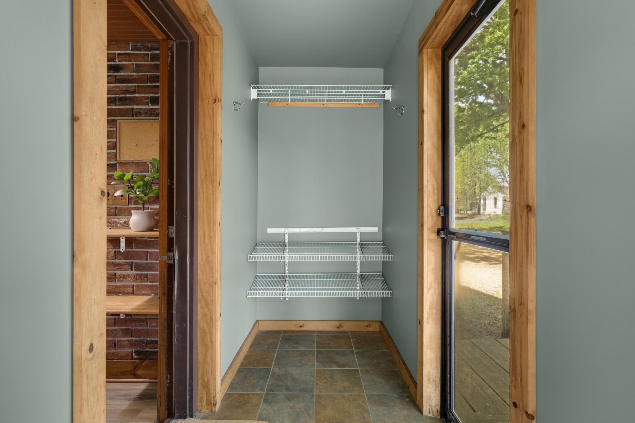 A Minnesota winter must have! Mudroom space just off the kitchen.