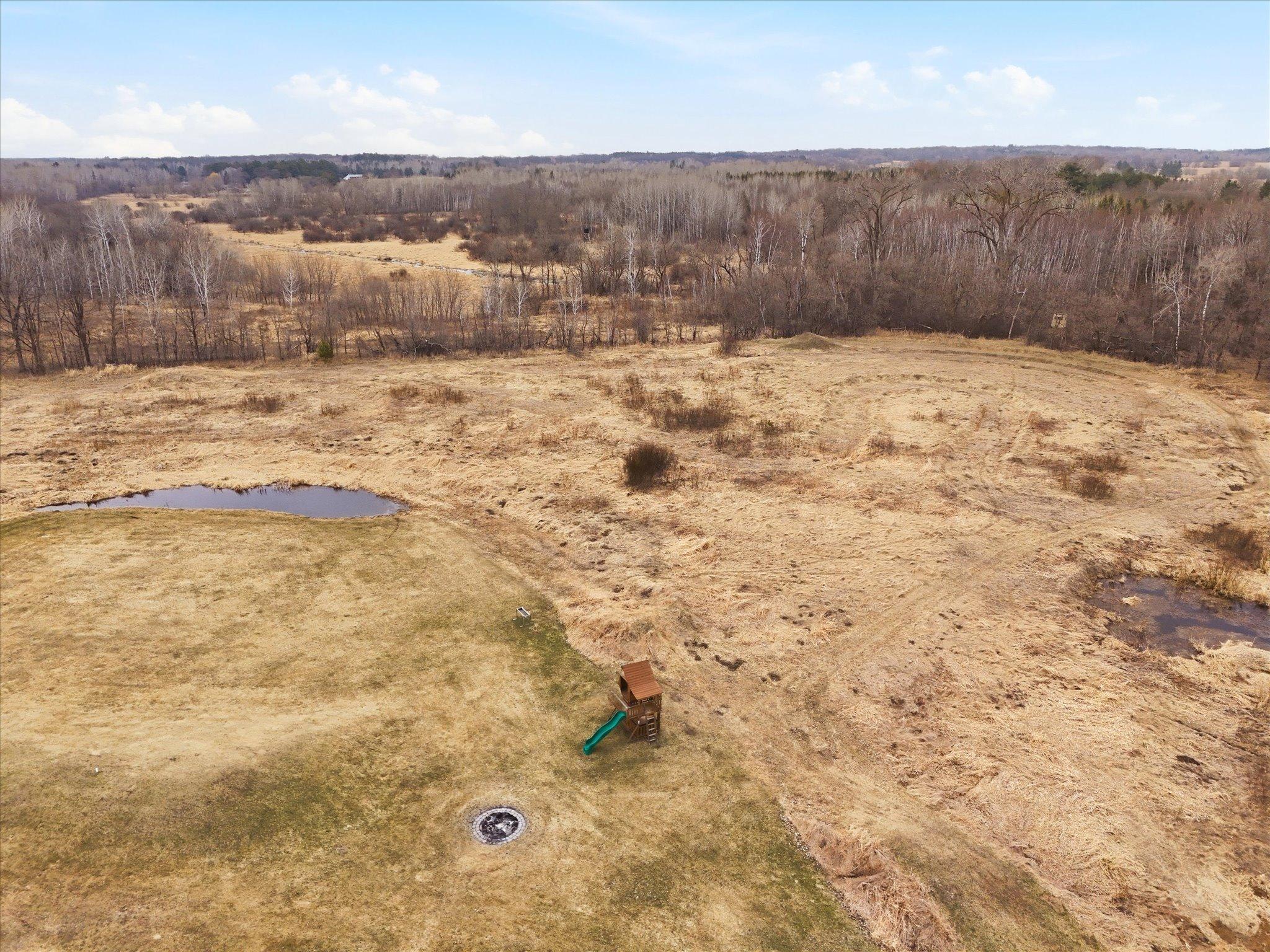 Private setting with room to explore, play, or unwind