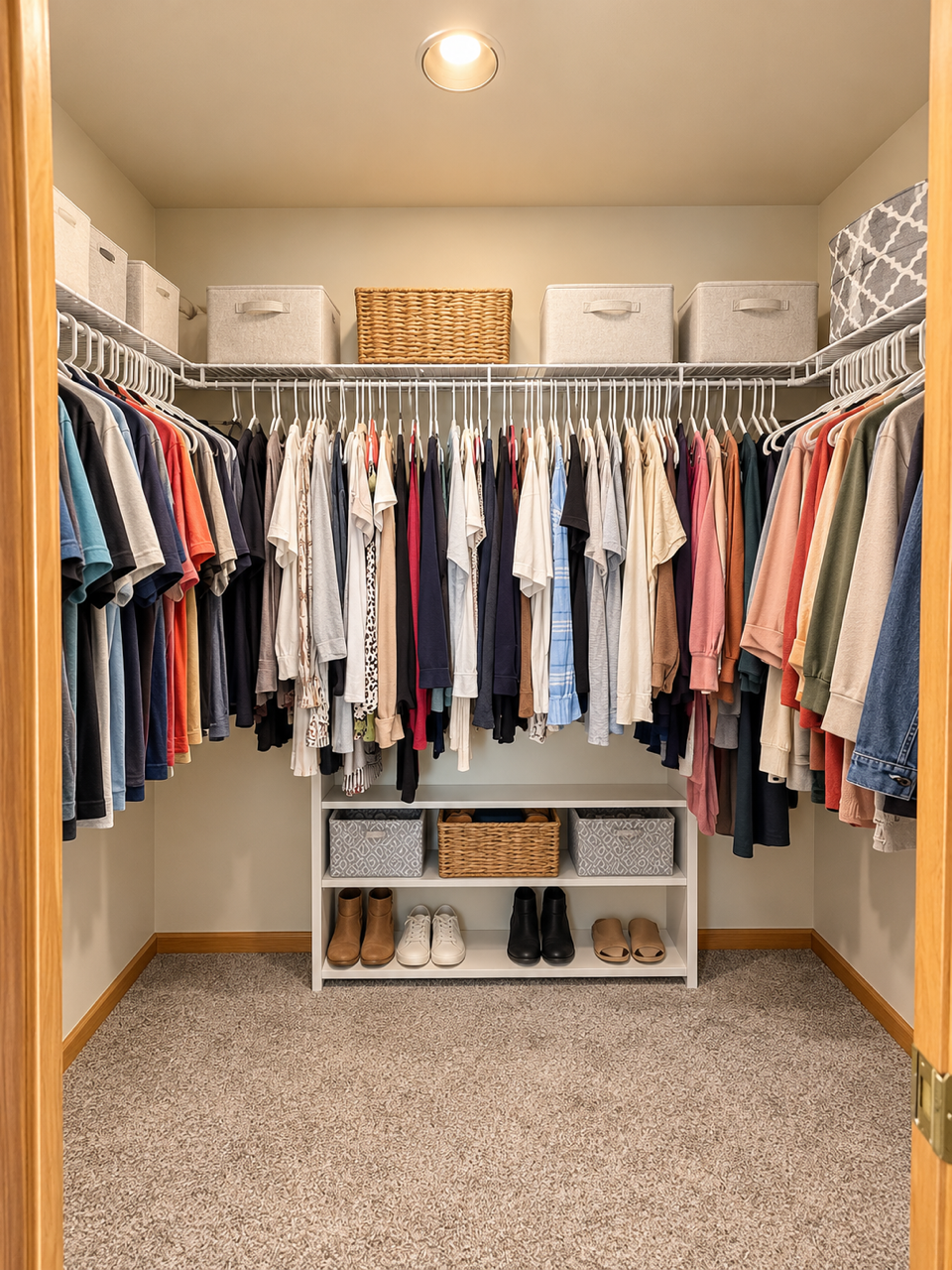 Primary Walk In Closet