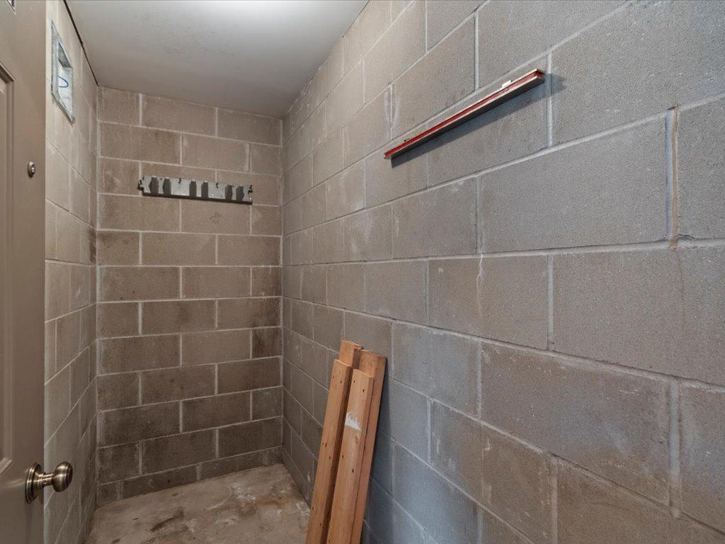 A dedicated storm shelter provides added peace of mind and secure storage space.